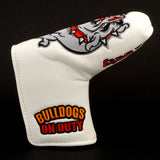 White Bulldog Blade Putter head Cover | 19th Hole Custom Shop