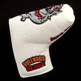 Bulldogs on Duty Head Cover for Odyssey Blade and Mid size Mallet Putter | 19th Hole Custom Shop