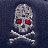 10 pc/Set PU Skull Golf Iron Club Head cover, Blue