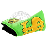 Cash is King Head cover for Blade Putter, Green