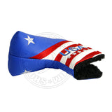 Blue US Flag Stars & Stripes PXG Blade Mid Mallet Putter Head Cover | 19th Hole Custom Shop