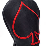 Black Playing Card Spade Golf Driver Head cover - 19thHoleCustomShop