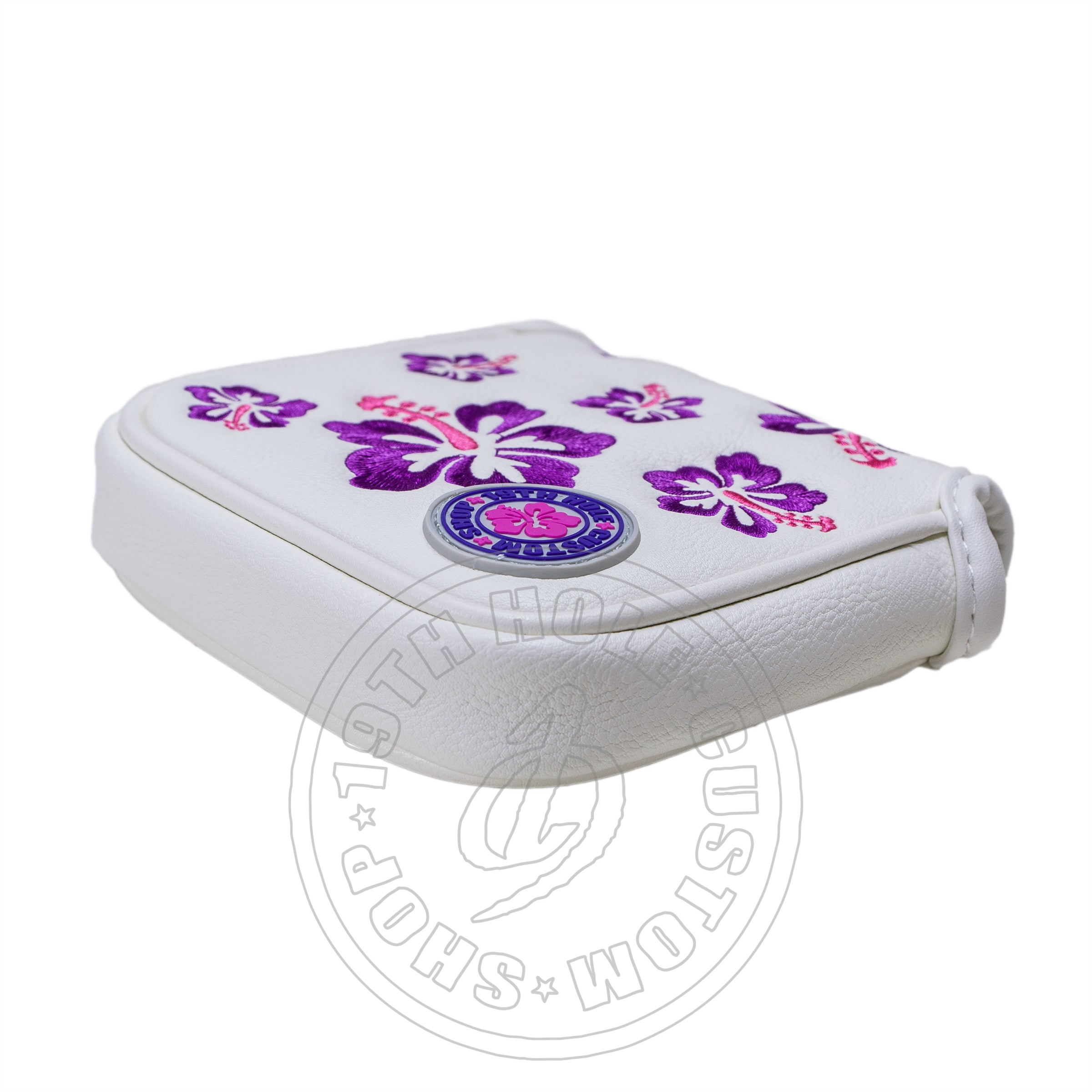 Purple Hawaii Hibiscus Mallet Putter Headcover | 19th Hole Custom Shop ...