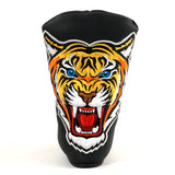 Black Tiger Scotty Cameron Blade and Mid Mallet Putter Head Cover | 19th Hole Custom Shop