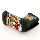 Black Tiger Cleveland Blade Putter Head Cover | 19th Hole Custom Shop