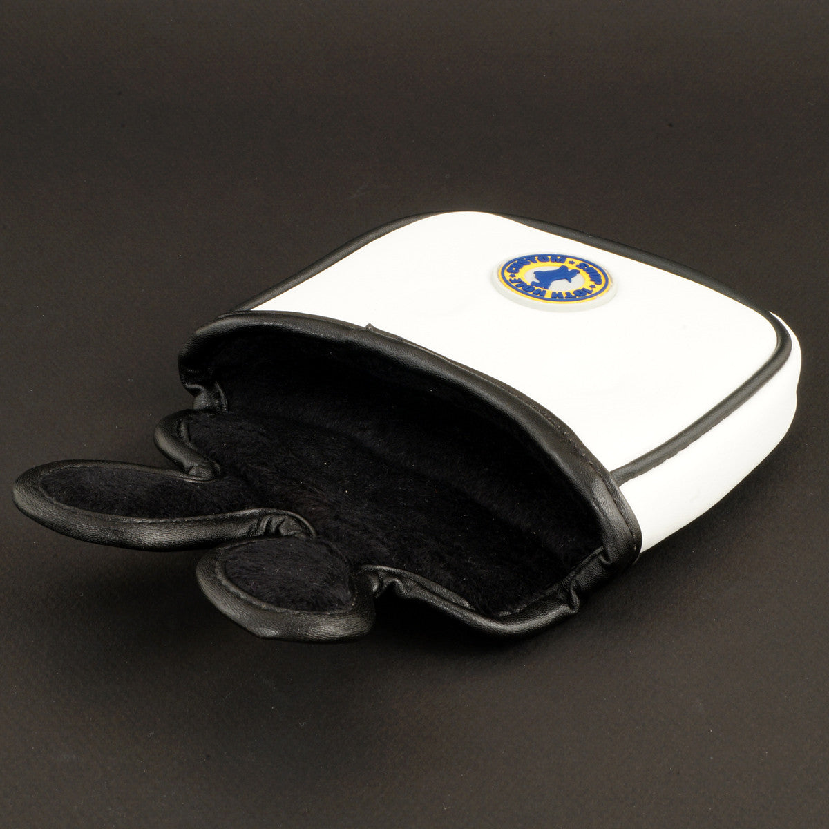 White US Flag Scottie Dog Mallet Putter Head cover 19th Hole Custom